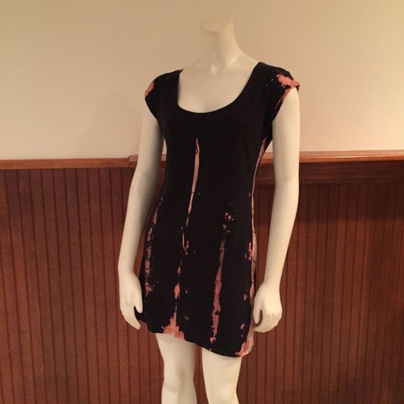 Mary Meyer Black and Tan Tie-Dye Dress - Size: XS - Picture 11 of 11